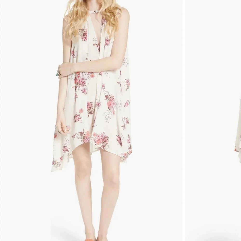 Free People | Floral Sleeveless Dress | Small